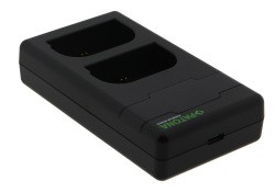Зарядное устройство PATONA для двух батарей Canon LP-E6, включая кабель USB-C- фото4