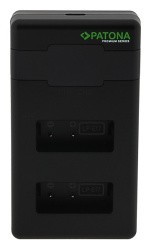 Зарядное устройство PATONA для двух батарей для CANON LP-E17, включая кабель USB-C- фото3