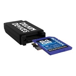 Картридер Delkin Devices USB 3.0 Dual Slot microSD/SD Reader [DDREADER-46]- фото