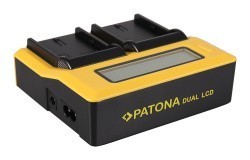 Зарядное устройство от сети PATONA DUAL LCD USB для LP-E6 (7583)- фото3