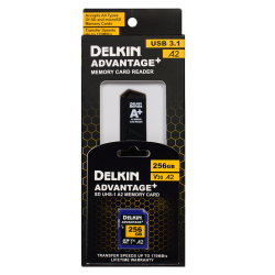 Комплект Delkin Devices Advantage SD Reader and Card Bundle 256GB (DSDWA2256R)- фото