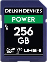 Карта памяти Delkin Devices Power SDXC 256GB 2000X UHS-II V90 [DDSDG2000256]- фото