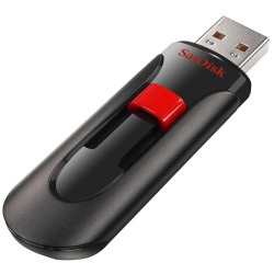 USB Flash SanDisk Cruzer Glide 256GB (черный) [SDCZ600-256G-G35]- фото