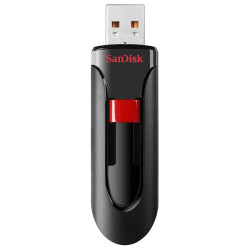 USB Flash SanDisk Cruzer Glide 256GB (черный) [SDCZ600-256G-G35]- фото2