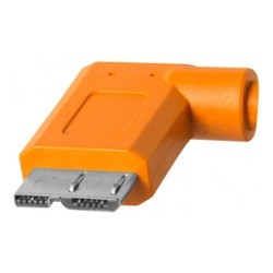 Кабель Tether Tools TetherPro USB 3.0 to Micro-B Right Angle 50cm Orange [CU61RT02-ORG]- фото3
