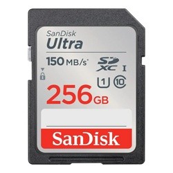 Карта памяти SanDisk 256 ГБ Ultra SDHC/SDXC UHS-I (SDSDUNC-256G-GN6IN)- фото