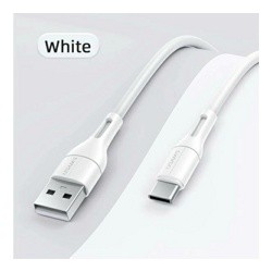Кабель USB2.0 A - Type-C 1.0м USAMS U68 Charging & Data белый SJ501USB02