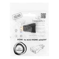 Переходник HDMI - miniHDMI Cablexpert A-HDMI-FC, 19F/19M- фото3