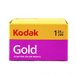 Фотопленка Kodak Gold 200/24 цветная негативная- фото2