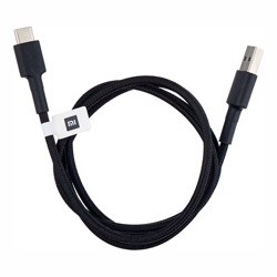 Соединительный кабель Xiaomi Mi Type-C Braided Cable (Black) SJV4109GL- фото2