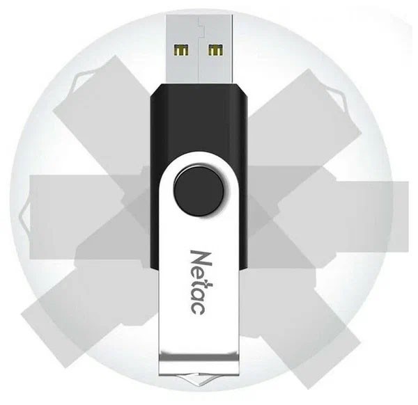 USB Flash Netac U505 USB 2.0 64GB NT03U505N-064G-20BK- фото3