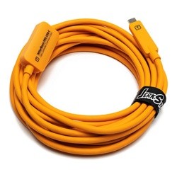 Кабель-удлинитель Tether Tools TetherPro USB-C to USB-С Adapter 4.6m Orange [TBPRO3-ORG]- фото4