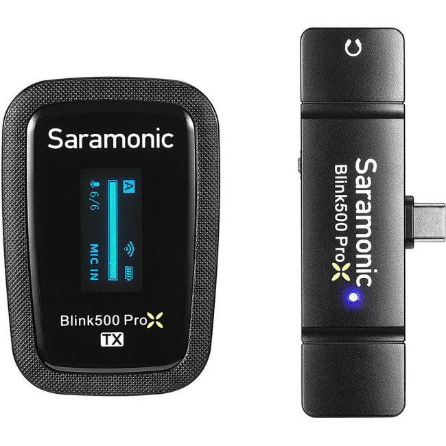 РАДИОСИСТЕМА SARAMONIC BLINK500 PROX B5 (TX+RXUC) 2,4 ГГЦ - фото1 РАДИОСИСТЕМА SARAMONIC BLINK500 PROX B5 (TX+RXUC) 2,4 ГГЦ - фото1