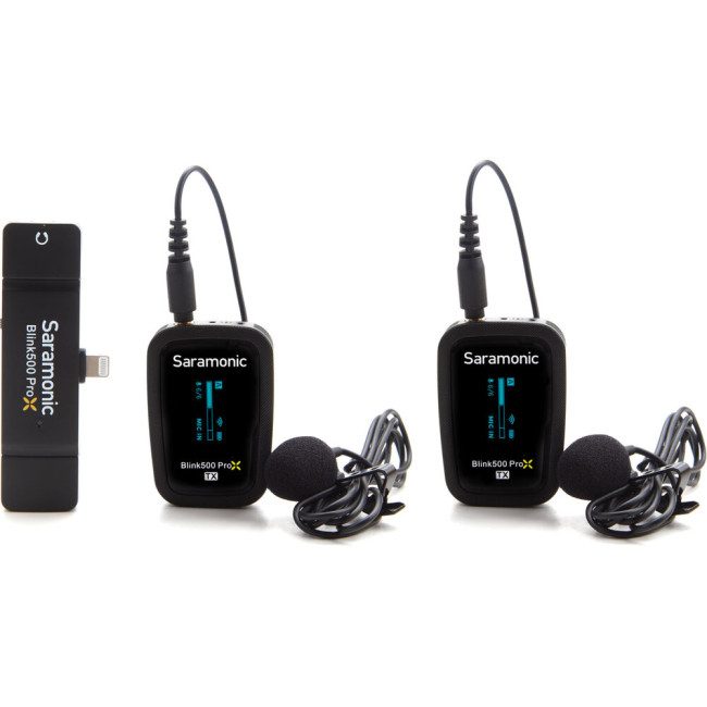 Радиосистема SARAMONIC BLINK500 PROX B4 (TX+TX+RXDI/UC) - фото2 Радиосистема SARAMONIC BLINK500 PROX B4 (TX+TX+RXDI/UC) - фото2