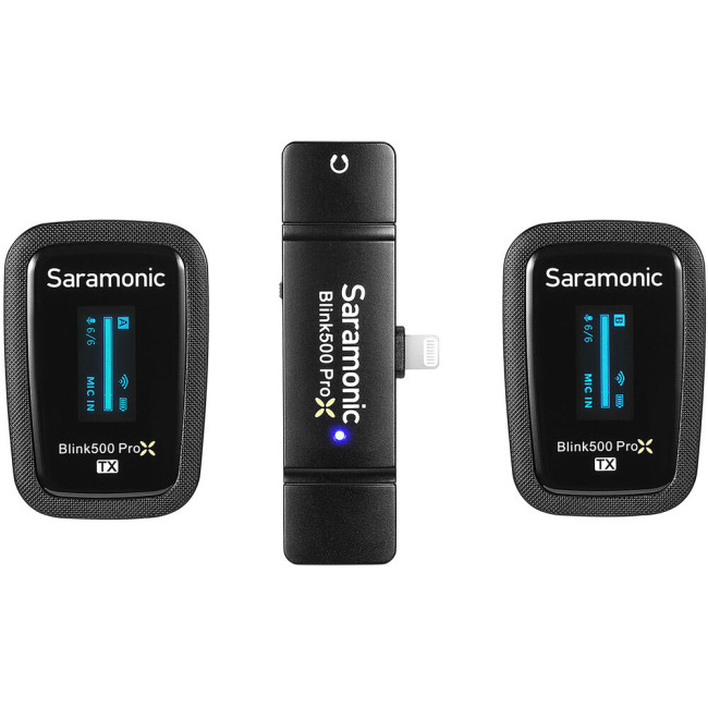 Радиосистема SARAMONIC BLINK500 PROX B4 (TX+TX+RXDI/UC) - фото1 Радиосистема SARAMONIC BLINK500 PROX B4 (TX+TX+RXDI/UC) - фото1