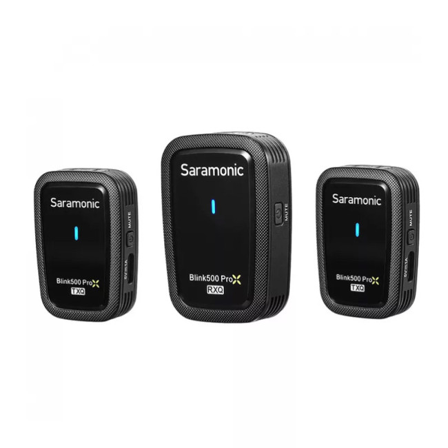 Радиосистема Saramonic Blink500 ProX Q20 (TX+TX+RX) - фото2 Радиосистема Saramonic Blink500 ProX Q20 (TX+TX+RX) - фото2