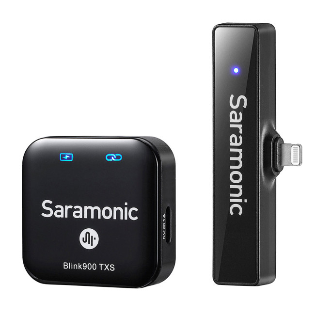 Радиосистема Saramonic Blink900 S3 (TX+RXDi) приемник + 1 передатчик, разъем Lightning - фото1 Радиосистема Saramonic Blink900 S3 (TX+RXDi) приемник + 1 передатчик, разъем Lightning - фото1