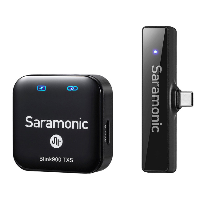 Радиосистема Saramonic Blink900 S5 (TX+RXUC) приемник + 1 передатчик, разъем USB-C - фото1 Радиосистема Saramonic Blink900 S5 (TX+RXUC) приемник + 1 передатчик, разъем USB-C - фото1