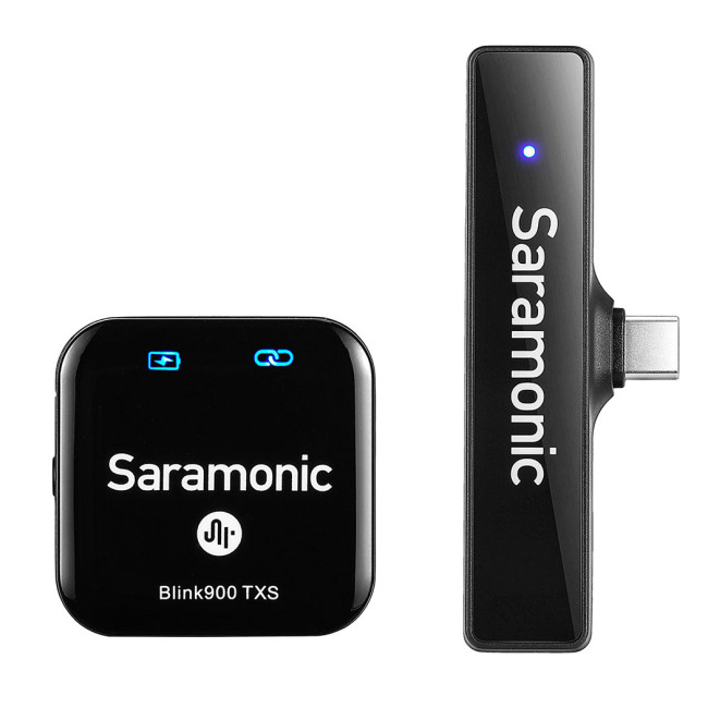 Радиосистема Saramonic Blink900 S5 (TX+RXUC) приемник + 1 передатчик, разъем USB-C - фото2 Радиосистема Saramonic Blink900 S5 (TX+RXUC) приемник + 1 передатчик, разъем USB-C - фото2