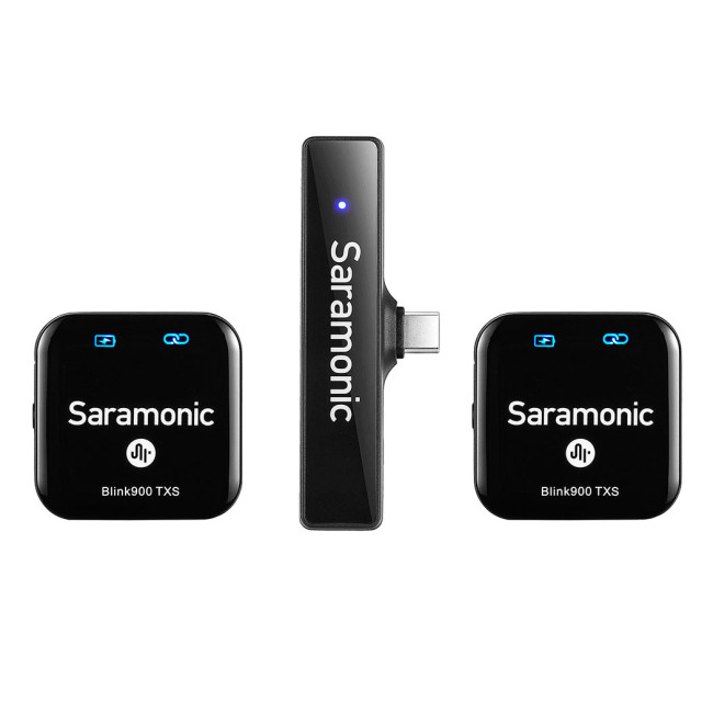 Радиосистема Saramonic Blink900 S6 (TX+TX+RXUC) приемник + 2 передатчика, разъем USB-C - фото2 Радиосистема Saramonic Blink900 S6 (TX+TX+RXUC) приемник + 2 передатчика, разъем USB-C - фото2
