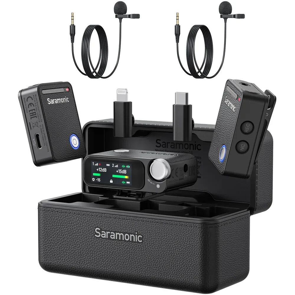 Радиосистема Saramonic Ultra 03 (TX+TX+RX) приемник + 2 передатчика - фото1 Радиосистема Saramonic Ultra 03 (TX+TX+RX) приемник + 2 передатчика - фото1