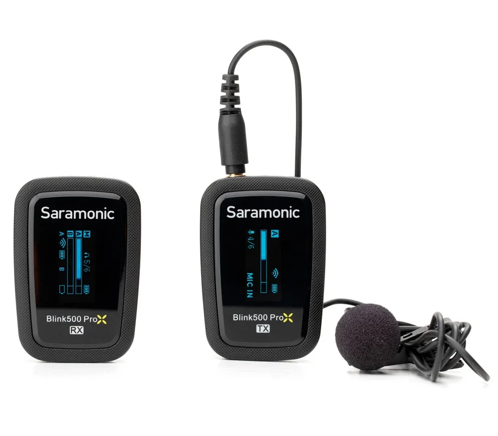 Радиосистема Saramonic Blink500 ProX B1 (TX+RX) 2,4Ггц приемник + передатчик, разъем 3,5мм - фото1 Радиосистема Saramonic Blink500 ProX B1 (TX+RX) 2,4Ггц приемник + передатчик, разъем 3,5мм - фото1