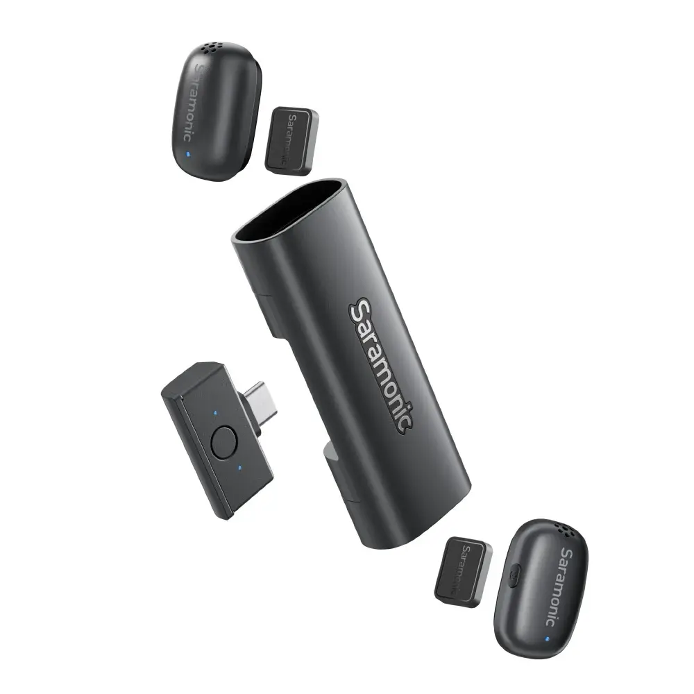 Радиосистема Saramonic Air SE-01 (TX+TX+RX) приёмник + 2 передатчика, для USB Type-C - фото1 Радиосистема Saramonic Air SE-01 (TX+TX+RX) приёмник + 2 передатчика, для USB Type-C - фото1