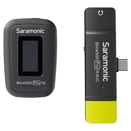 Радиостистема Saramonic Blink500 Pro B5 приемник и передатчик с кейсом-зарядкой, USB-C - фото1 Радиостистема Saramonic Blink500 Pro B5 приемник и передатчик с кейсом-зарядкой, USB-C - фото1